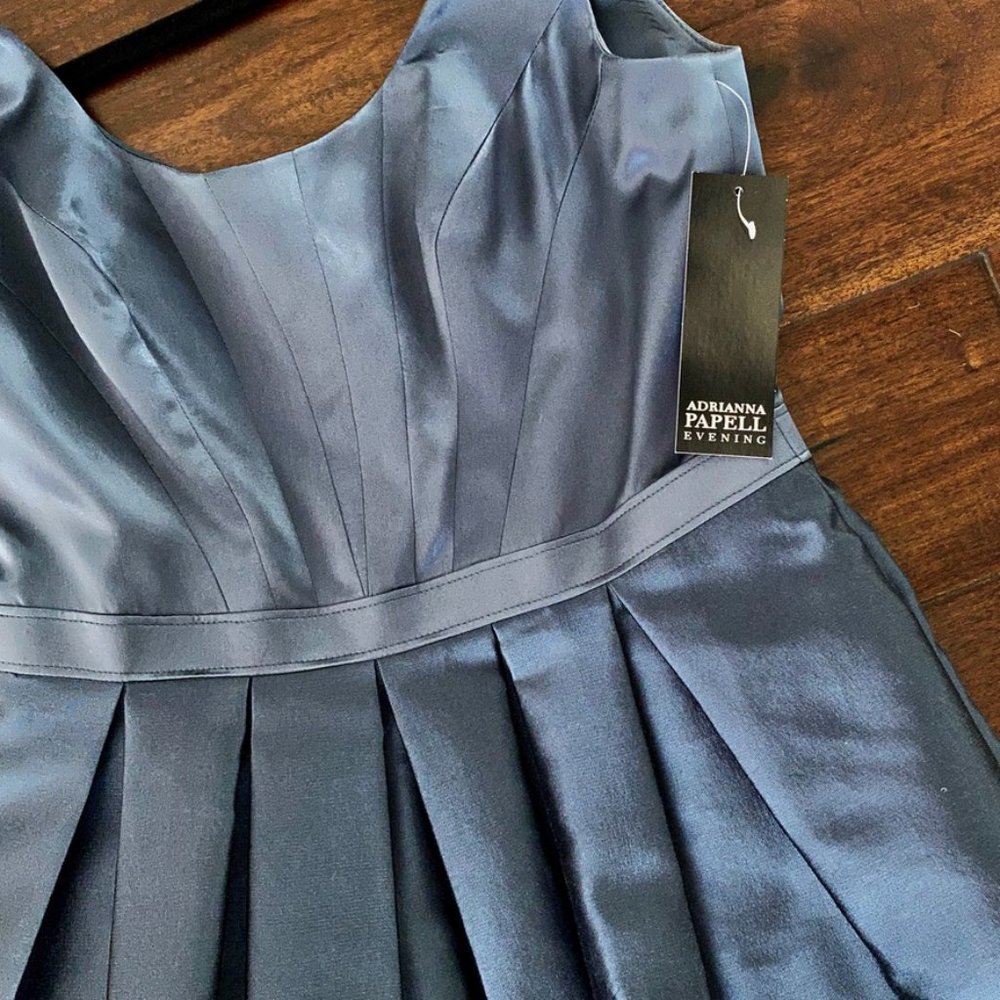 NWT Adrianna Papell Fit and Flare Cocktail Dress - 4 - Picture 5 of 7